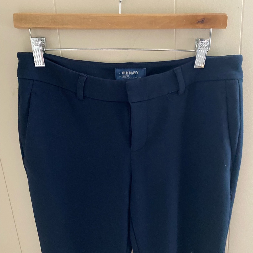 Old Navy Harper mid rise straight leg dress pants